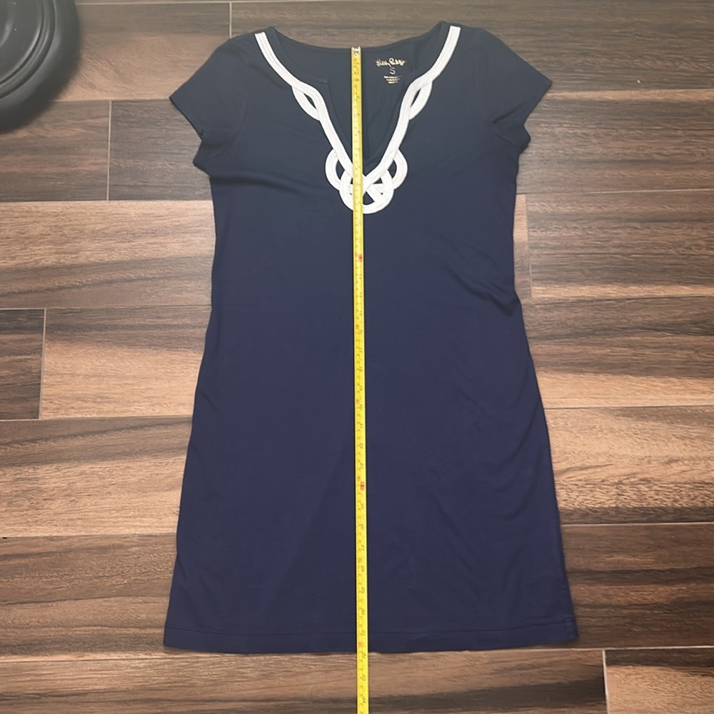 Lilly Pulitzer navy dress - Picture 2 of 5